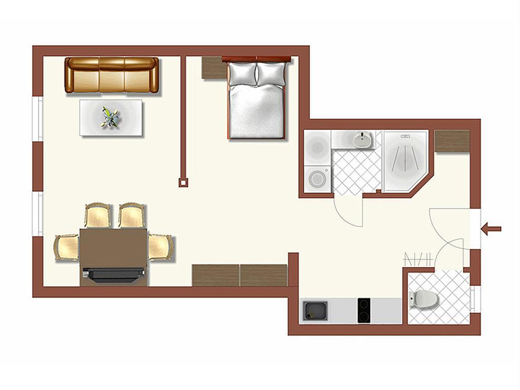 Traditional Apartments Vienna Tav - Entire Bilik gambar